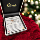 Подарок для любимой дочки | Подвеска "Связанные сердца" серебро 925 пробы покрыто золотом 14 каратов