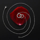 מתנה לבת זוג - טבעות הקשר הנצחי עם ברכה אישית