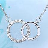 מתנה לחברה הכי טובה שרשרת שני לבבות מחוברים