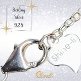 מתנה לילדה - שרשרת לבבות מחוברים עם ברכה מרגשת