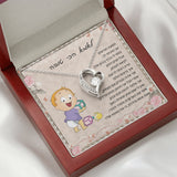 שרשרת מתנה לאמא טרייה אהבה לנצח