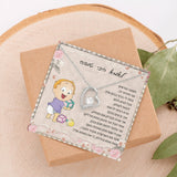 שרשרת מתנה לאמא טרייה אהבה לנצח