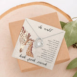 שרשרת מתנה לבת מאמא -אהבה לנצח לילדה מושלמת