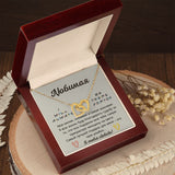 Подарок для любимой женщины | Подвеска "Связанные сердца" серебро 925 пробы покрыто золотом 14 каратов