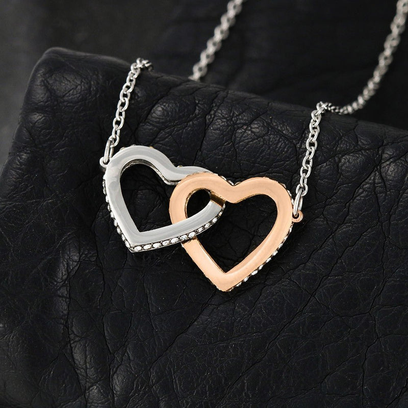 Подарок для любимой дочки | Подвеска "Связанные сердца" серебро 925 пробы покрыто золотом 14 каратов